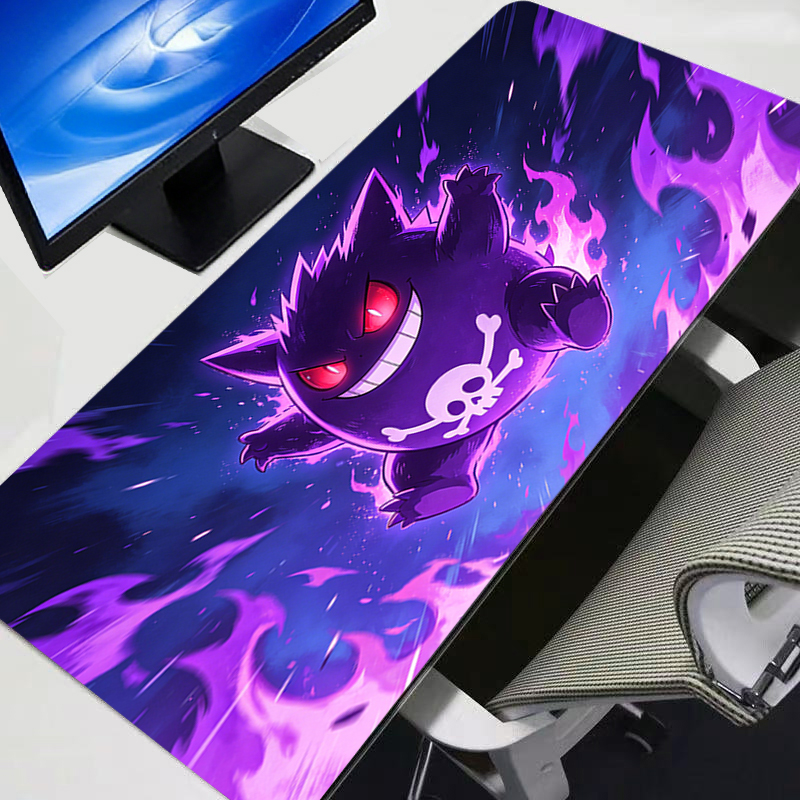 Esports Gaming Pad - Mouse Pad Gengar Pokemon Pikachu Anime