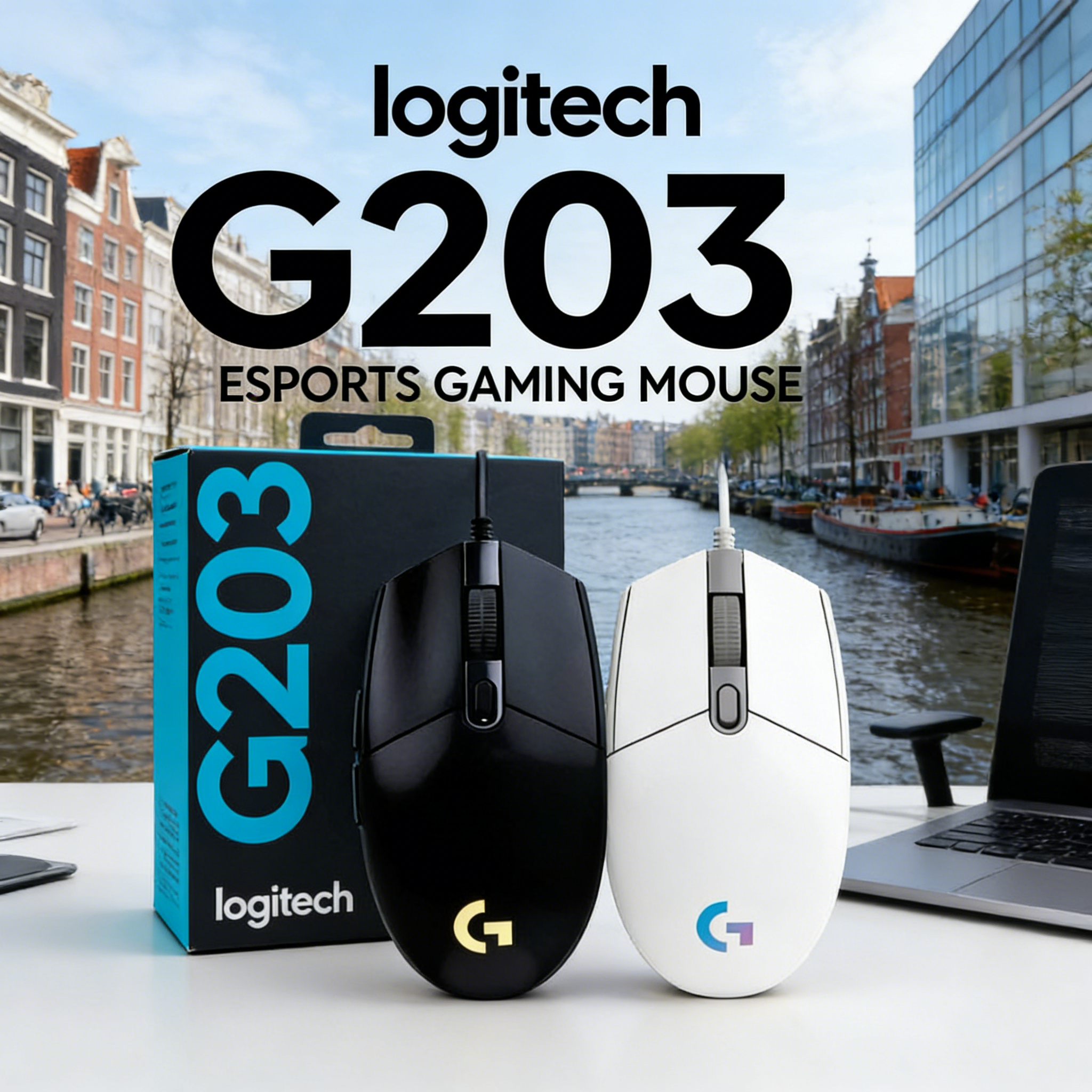 Esports Gaming Competition - Logitech G203 Wired Gaming Mouse, Esports-Grade,