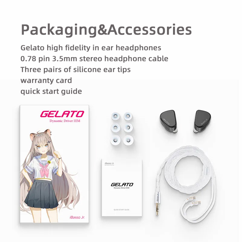 iBasso Jr. Gelato HiFi Wired E - Esports Gaming Headphones recensie en prijs