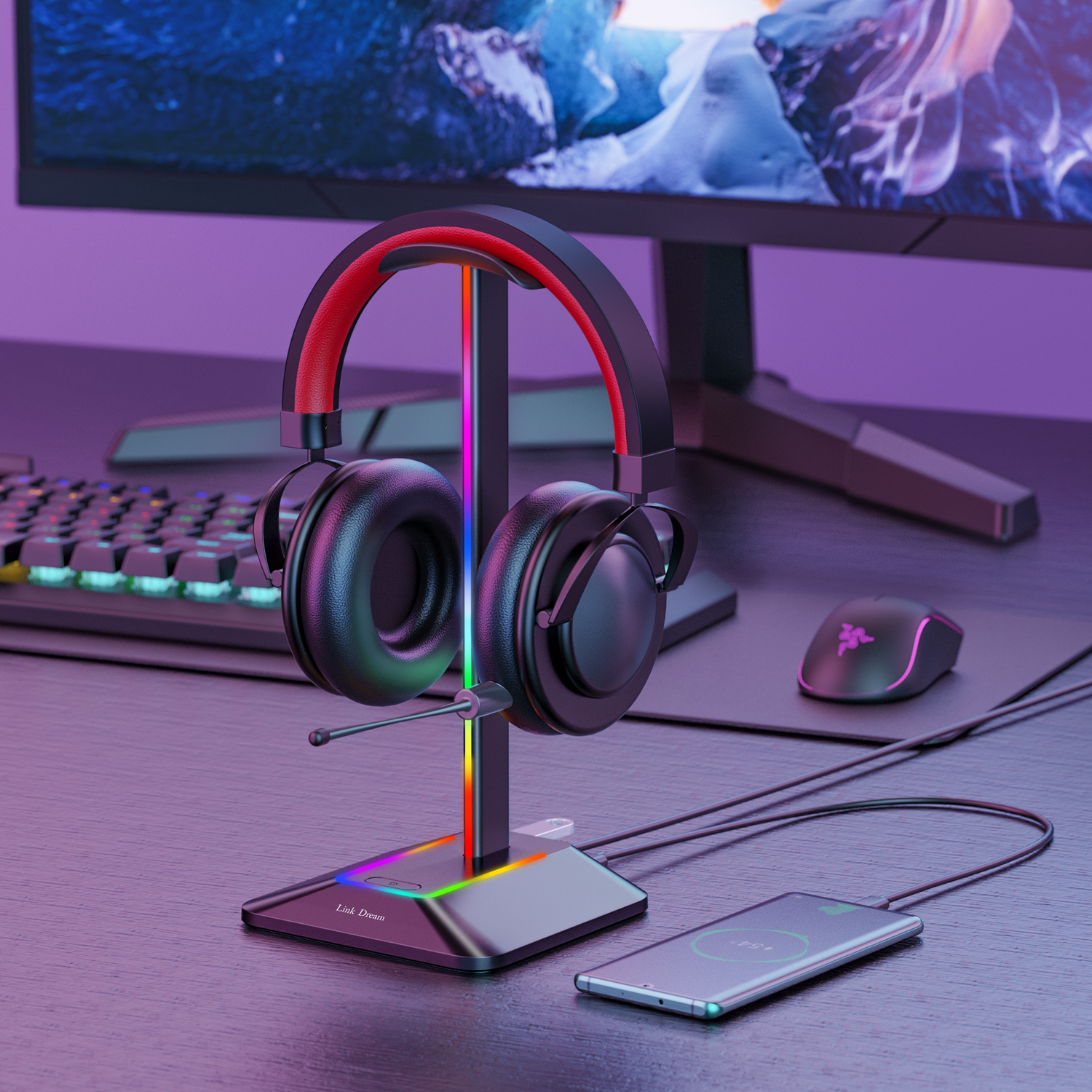 New Bee Z8 RGB Headphones Stan - Esports Gaming Headphones recensie en prijs