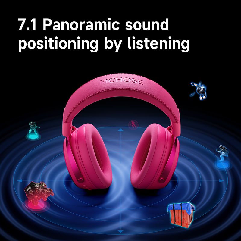 MCHOSE X9 Wireless Gaming Head - Gaming Headset 7.1 recensie en prijs