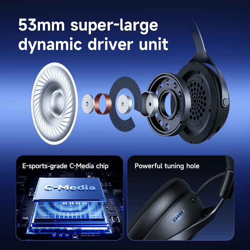 MCHOSE X9 Wireless Gaming Head - Gaming Headset 7.1 recensie en prijs