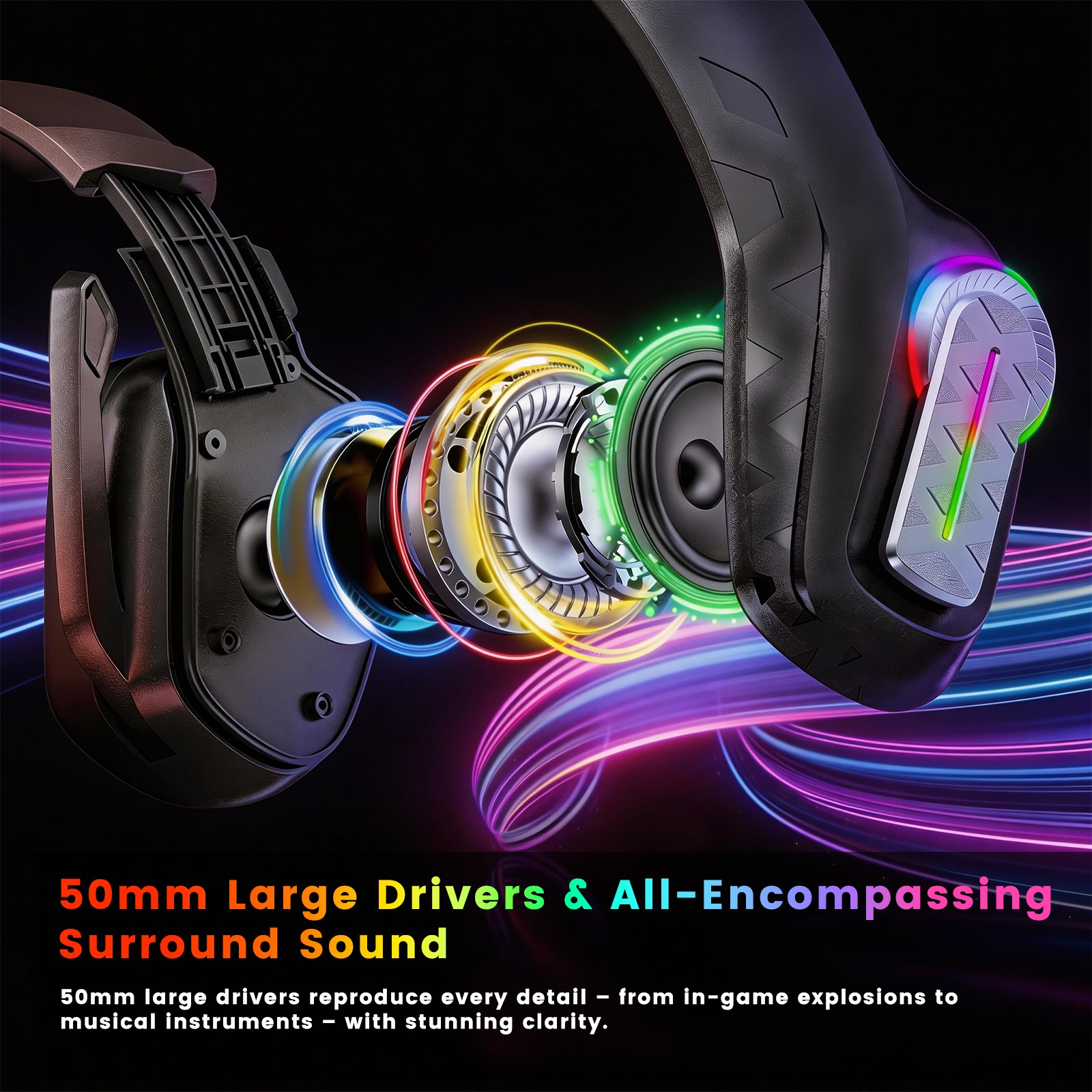 1PC G4100 RGB Wired Gaming Hea - Gaming Headset 7.1 recensie en prijs