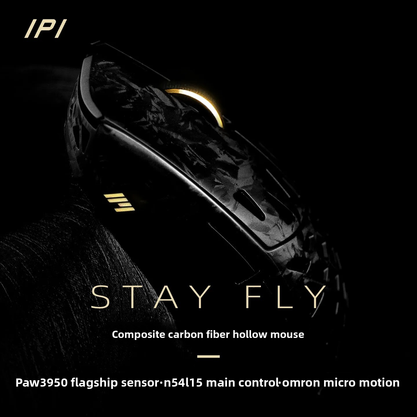 IPI STAY FLY Dual 8K PAW3950 M - Esports Wireless Gaming Mouse recensie en prijs