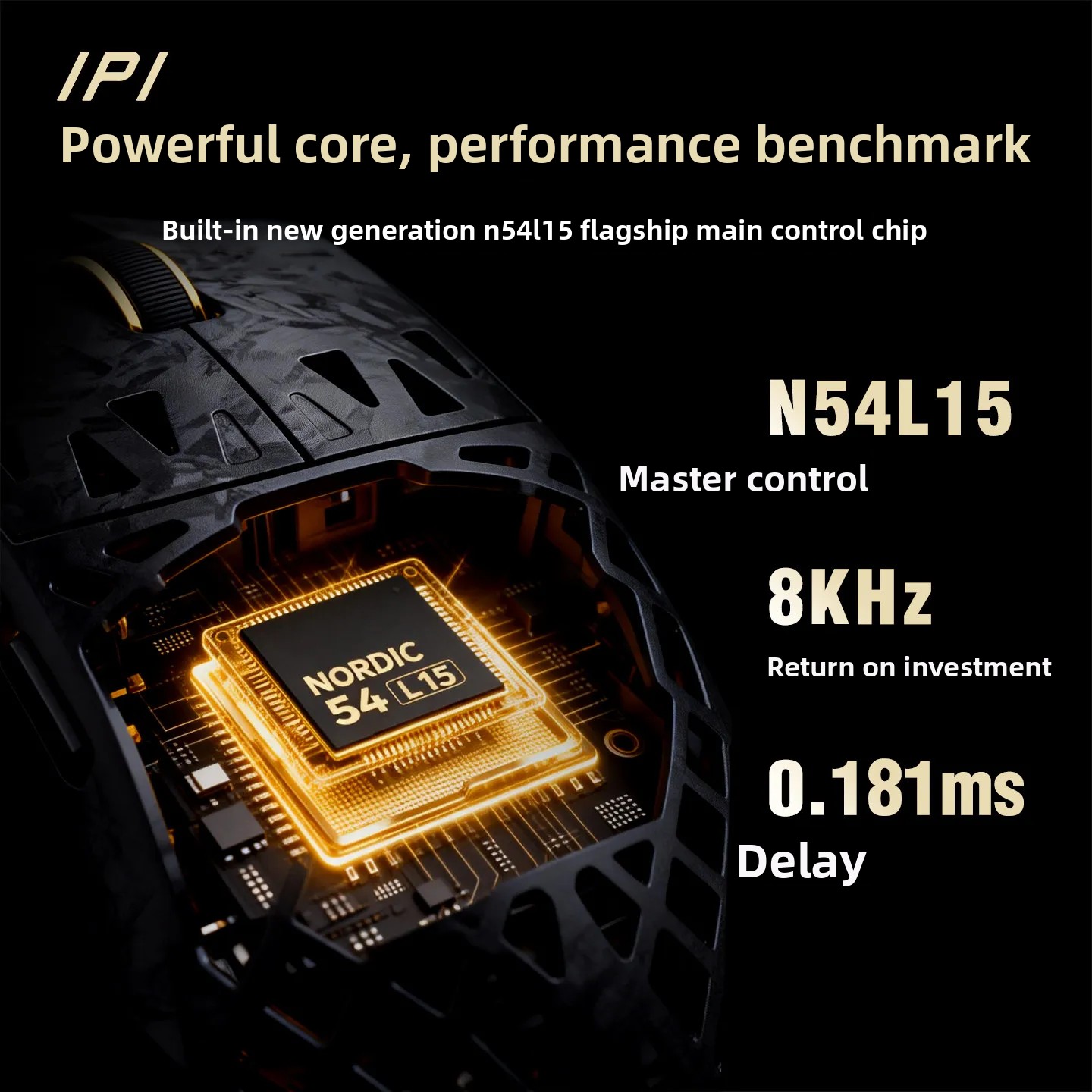 IPI STAY FLY Dual 8K PAW3950 M - Esports Wireless Gaming Mouse recensie en prijs