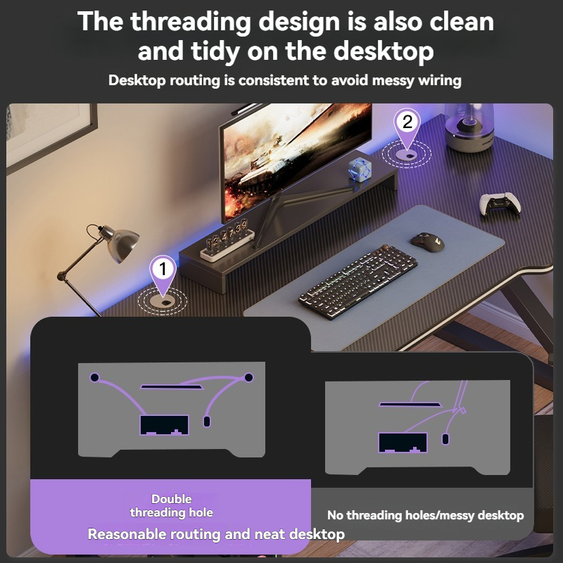 Computer desk, home desk, stud - Esports Gaming School recensie en prijs