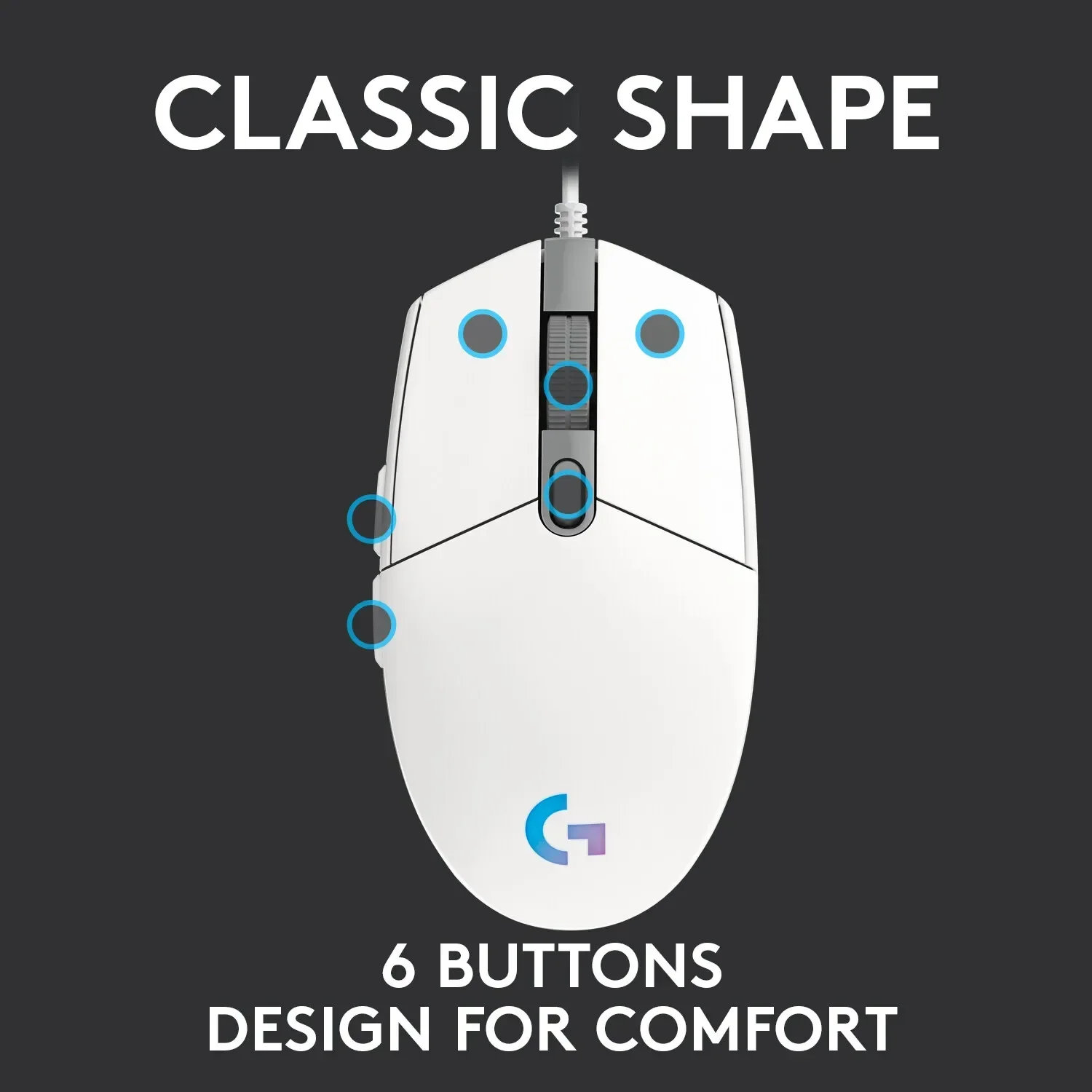 Logitech G203 Wired Gaming Mou - Esports Gaming Competition recensie en prijs