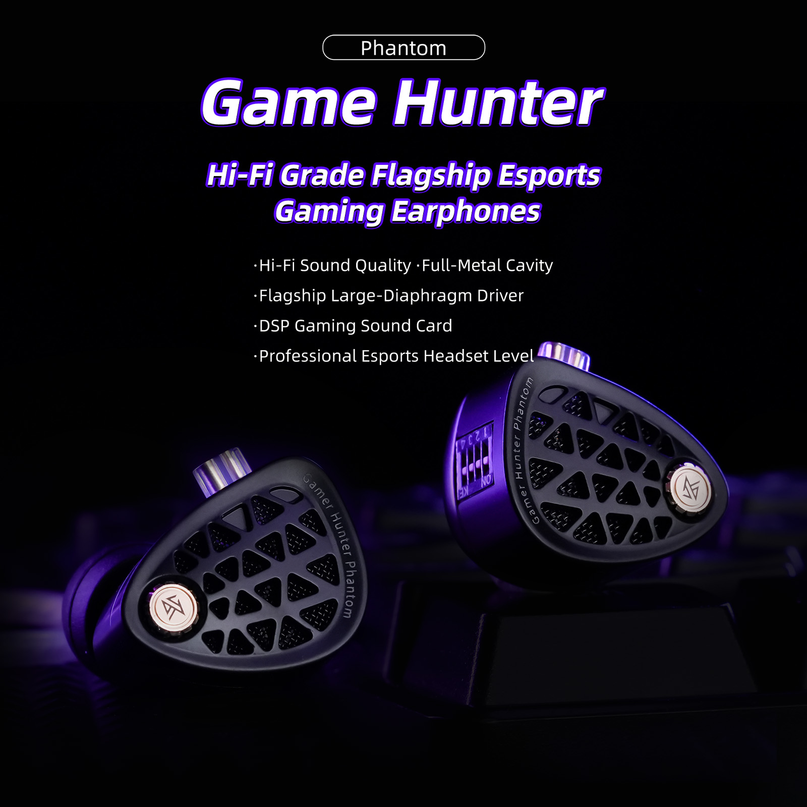 KZ Phantom HiFi Grade Flagship - Esports Gaming Headphones recensie en prijs