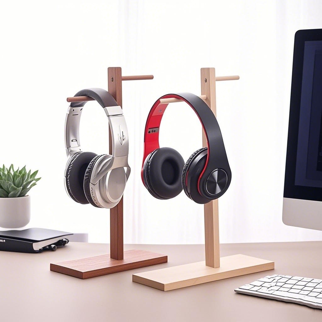Wood Headphone Stand Earphone  - Esports Gaming Headphones recensie en prijs