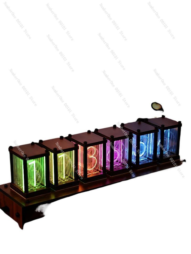 RGB Glow Tube Clock, LED Light - Esports Gaming Youtube recensie en prijs