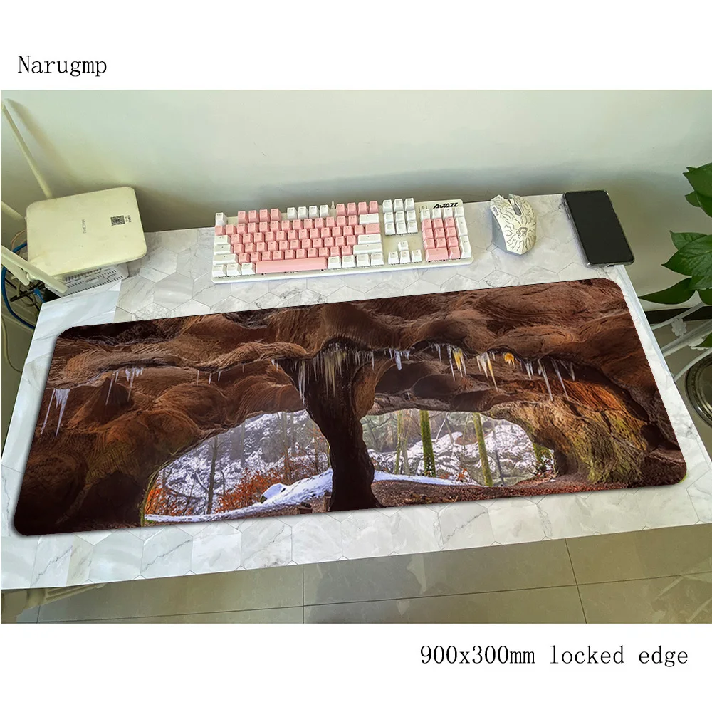 Caves mouse pad 90x30cm mousep - Best Esports Gaming Keyboard recensie en prijs
