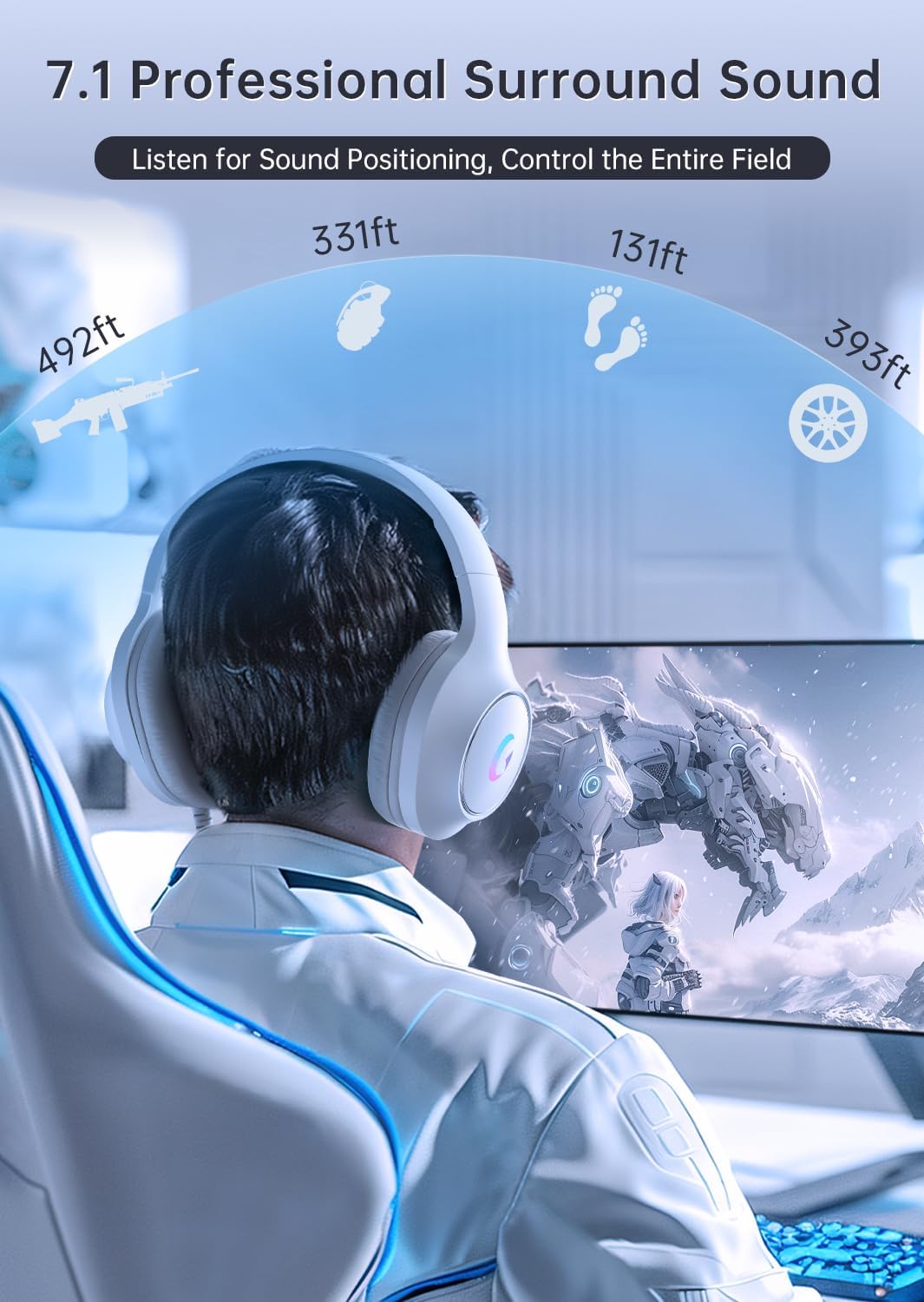 Gaming Headset With 7.1 Surrou - Gaming Headset 7.1 recensie en prijs
