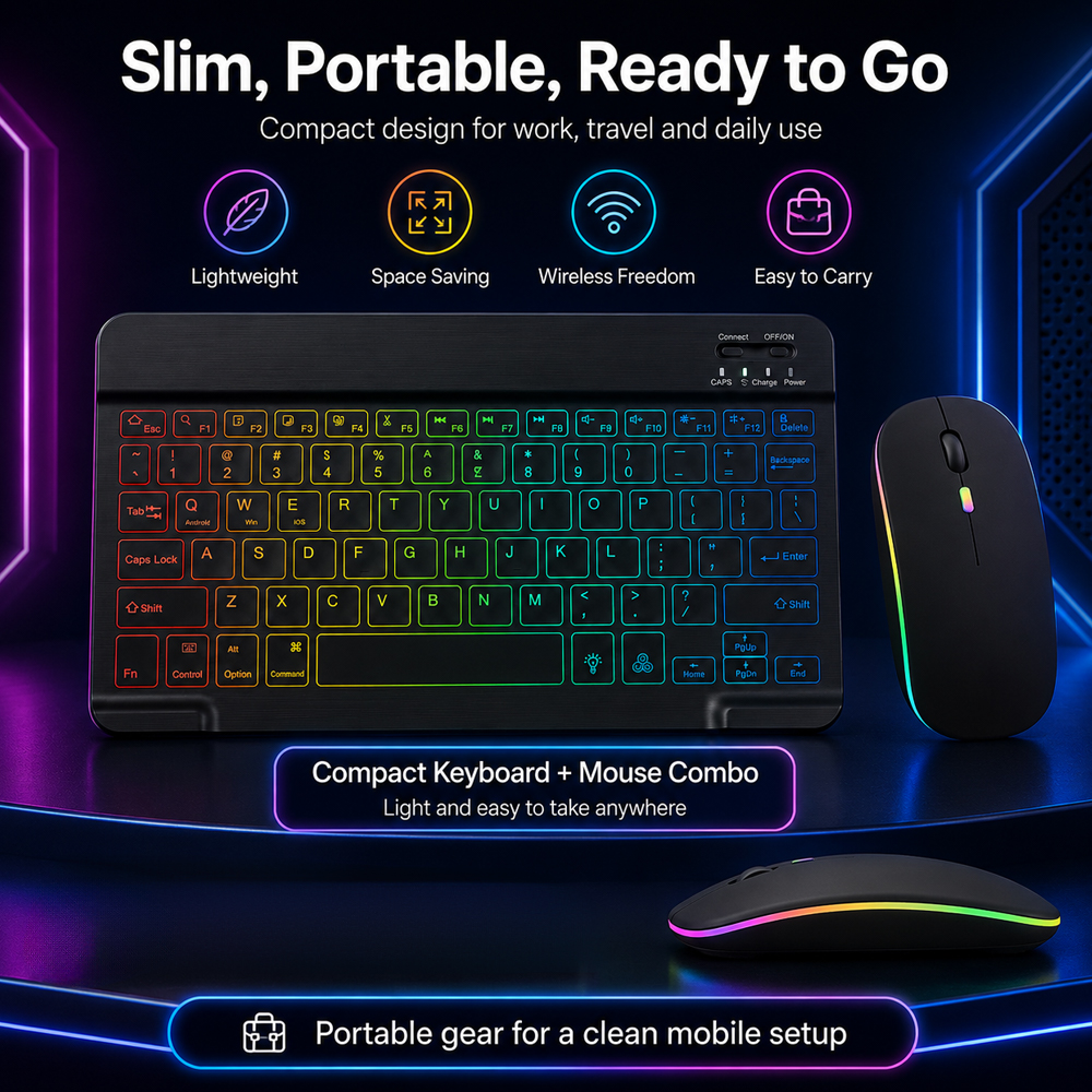 New Ultra Slim Portable 7 Colo - Esports Wireless Gaming Mouse recensie en prijs