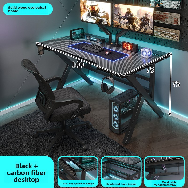 Minimalist Computer desk two-s - Esports Gaming School recensie en prijs