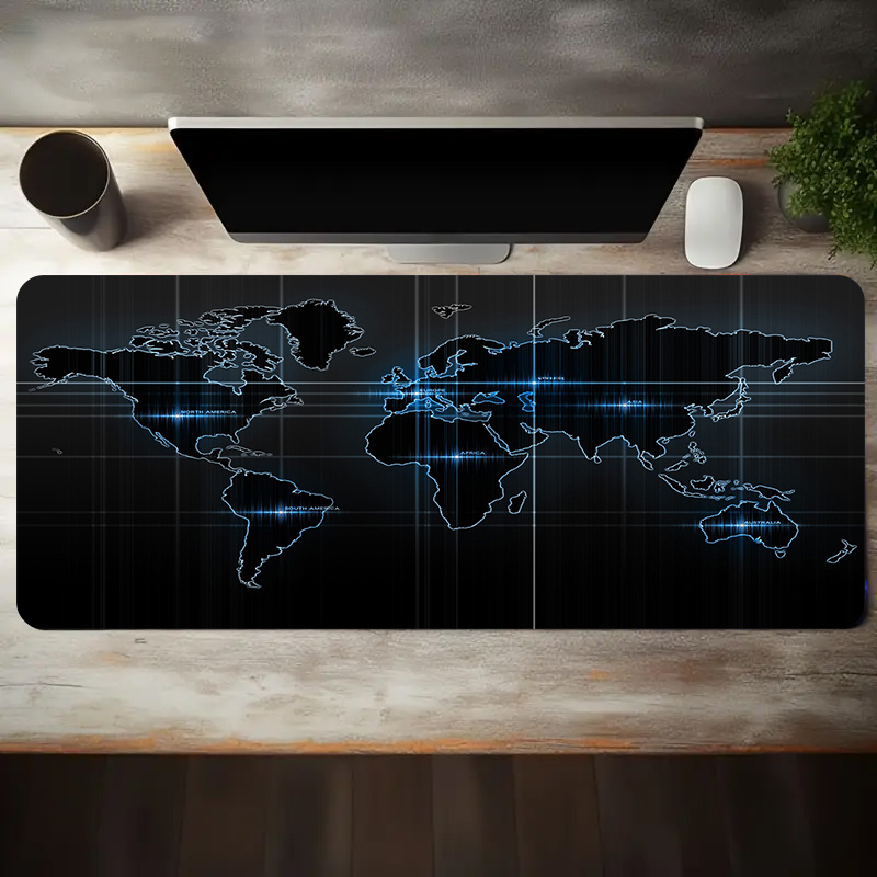 Tech World Map Gaming Mouse Pa - Esports Gaming World recensie en prijs