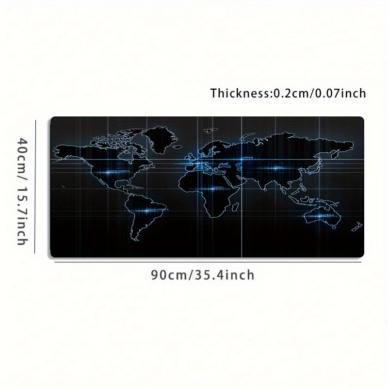 Tech World Map Gaming Mouse Pa - Esports Gaming World recensie en prijs