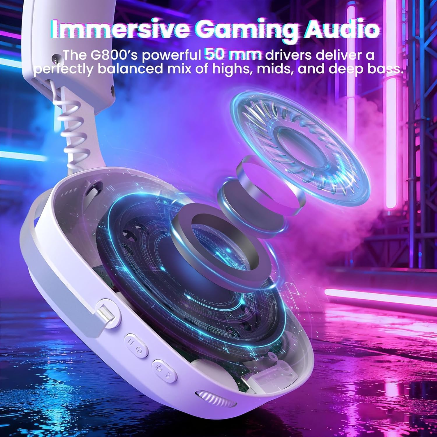 ATTACK SHARK G800 Wireless Gam - Gaming Headset 7.1 recensie en prijs