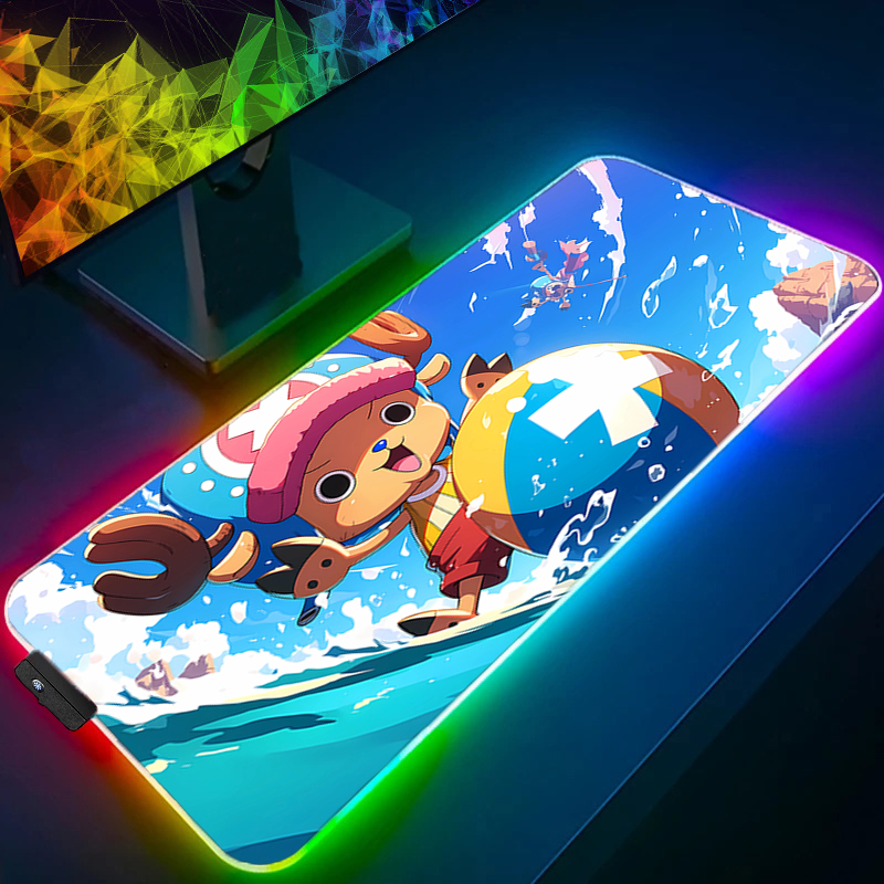 RGB Mouse Pad one piece Tony T - Esports Gaming Pad recensie en prijs