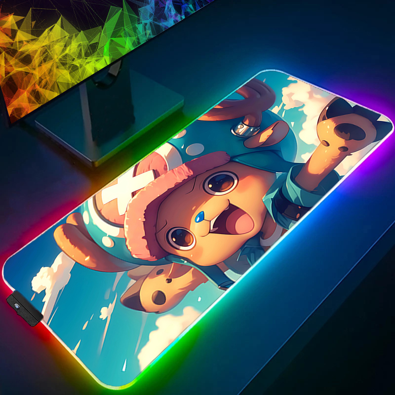 RGB Mouse Pad one piece Tony T - Esports Gaming Pad recensie en prijs