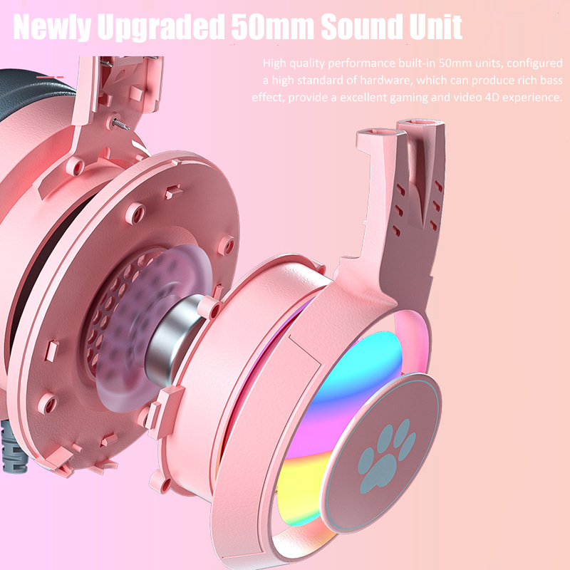Cute Cat Ear Gaming Headphones - Esports Gaming Headphones recensie en prijs