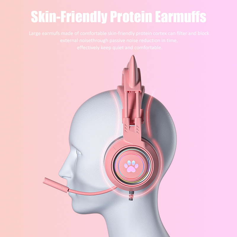 Cute Cat Ear Gaming Headphones - Esports Gaming Headphones recensie en prijs