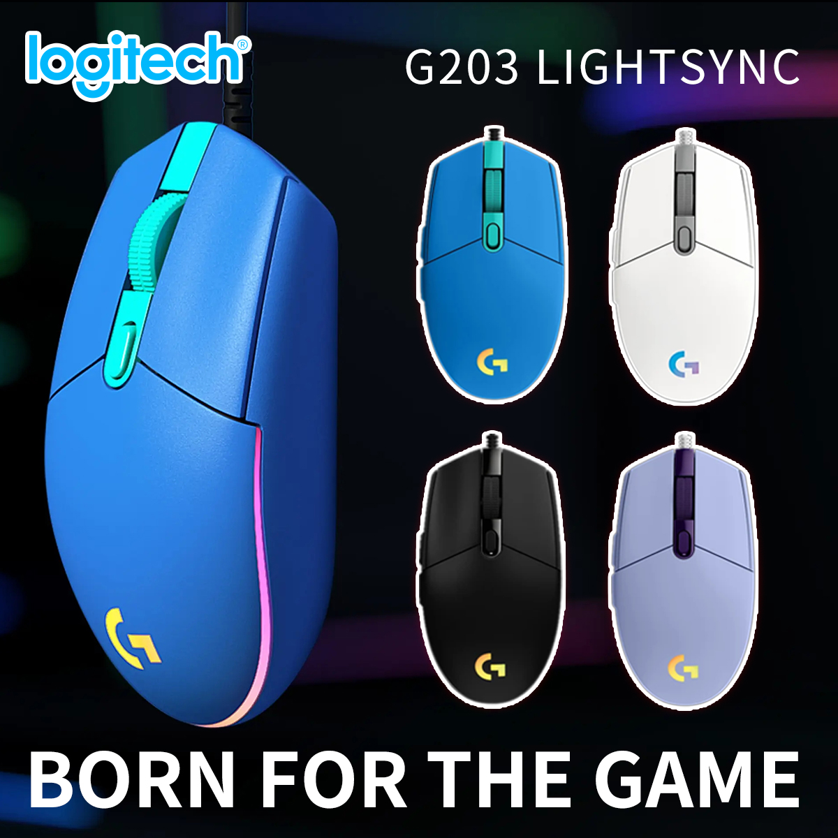Logitech G203 Wired Gaming Mou - Esports Gaming Competition recensie en prijs