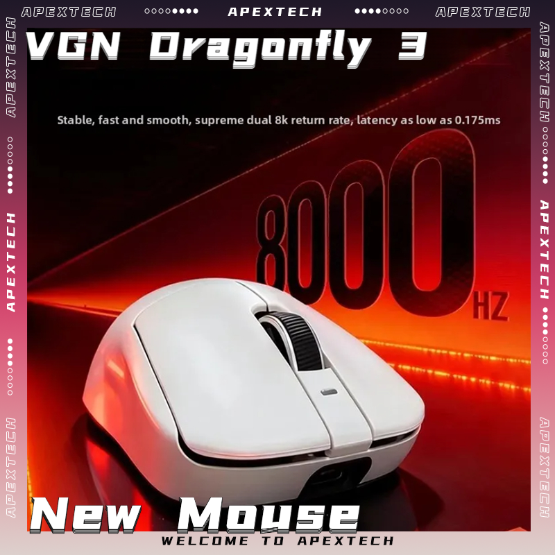 VGN Dragonfly3 PRO Max Ultimat - Esports Wireless Gaming Mouse recensie en prijs