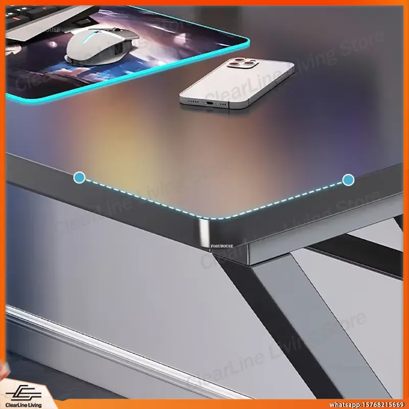 Double Computer Desk Long Gami - Esports Gaming School recensie en prijs