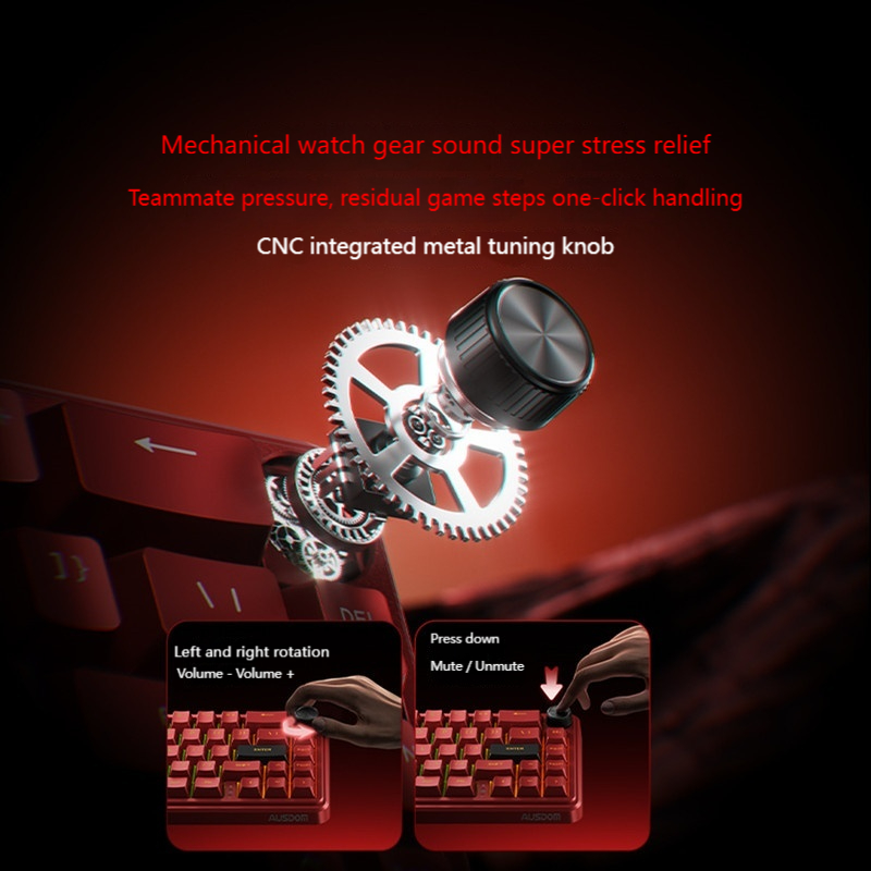 AUSDOM Zeus68 Magnetic Axis Me - Esports Gaming Competition recensie en prijs