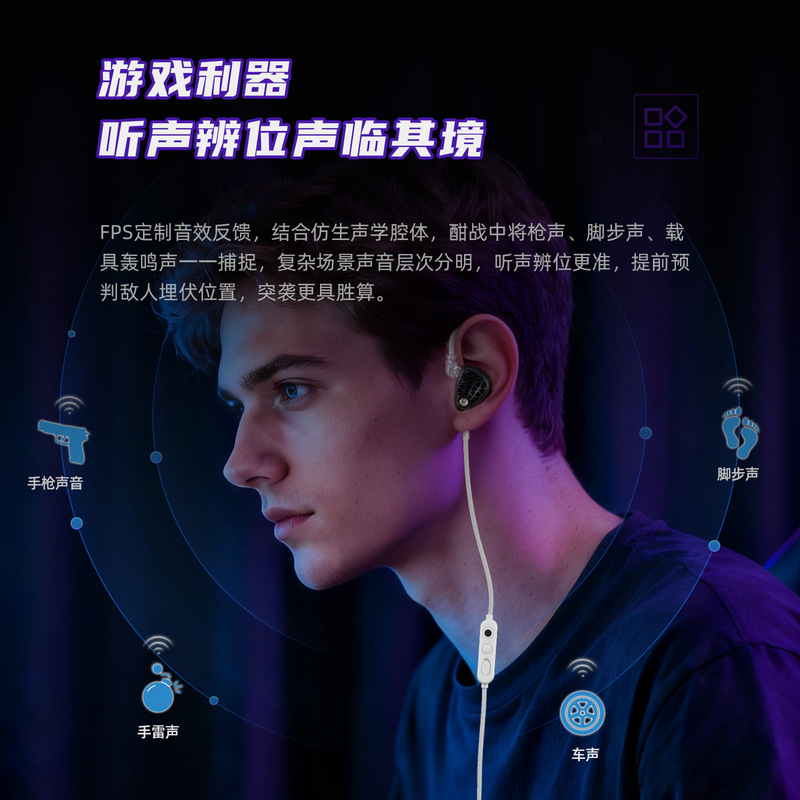KZ Phantom HiFi Flagship Gamin - Esports Gaming Headphones recensie en prijs