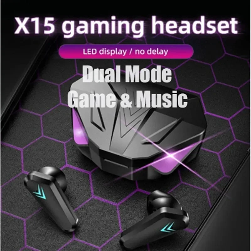NEW X15 TWS Earphones Bluetoot - Esports Gaming Headphones recensie en prijs